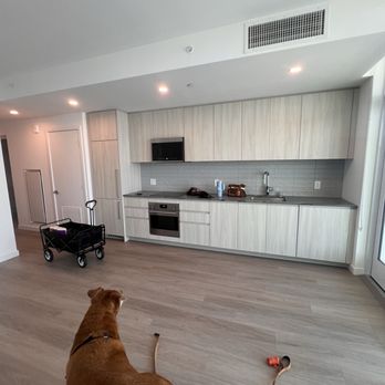 Olympic + Hill - Kitchen/Living room - Apartments Near Me - Los Angeles, California Olympic + Hill - Kitchen/Living room - Apartments Near Me - Los Angeles, California