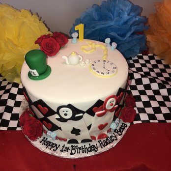 Confectionately Yours Bakery - Alice in Wonderland themed cake - Bakeries Near Me - Quincy, Massachusetts Confectionately Yours Bakery - Alice in Wonderland themed cake - Bakeries Near Me - Quincy, Massachusetts
