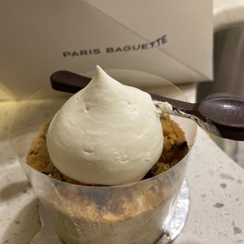 Paris Baguette - Mascarpone tiramisu and the chocolate spoon - Bakeries Near Me - Glenview, Illinois Paris Baguette - Mascarpone tiramisu and the chocolate spoon - Bakeries Near Me - Glenview, Illinois