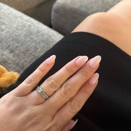 Dip powder on my natural nails Dip powder on my natural nails