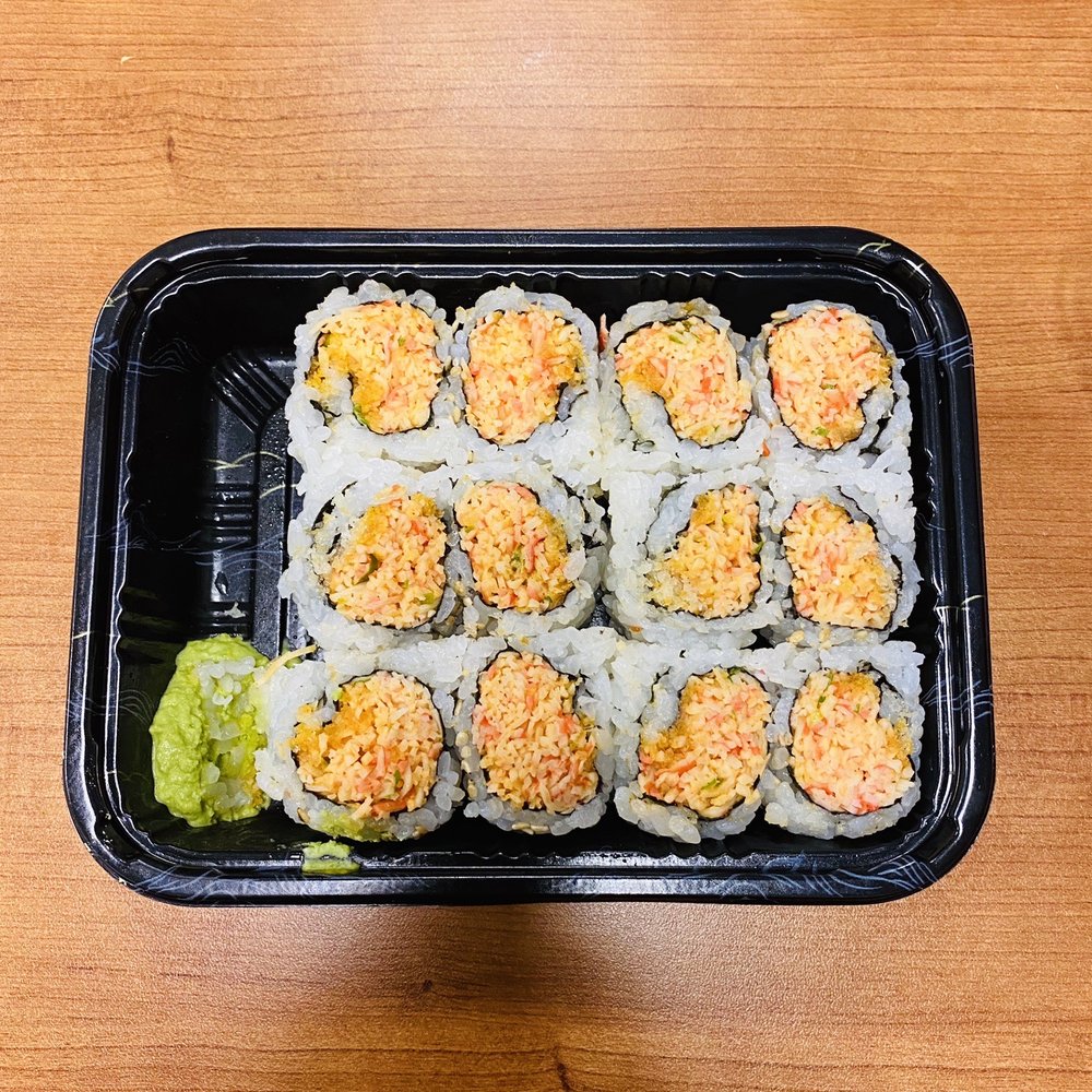 A Sushi - Two Roll Lunch Special: Spicy Kani - Sushi Bars Near Me - Forest Hills, New York A Sushi - Two Roll Lunch Special: Spicy Kani - Sushi Bars Near Me - Forest Hills, New York