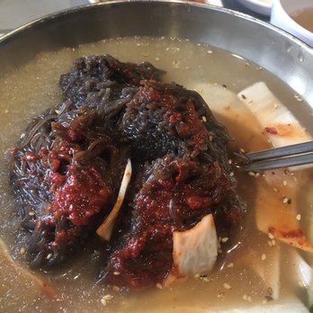 Cho Sun Ok - Cold naengmyeong noodles. Very spicy and tastes like it's straight from Hmart. - Korean Near Me - Thornhill, Ontario Cho Sun Ok - Cold naengmyeong noodles. Very spicy and tastes like it's straight from Hmart. - Korean Near Me - Thornhill, Ontario