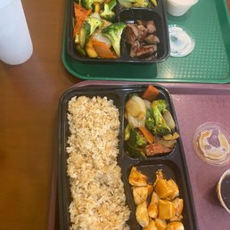 Hibachi Chicken & Steak Hibachi Chicken & Steak