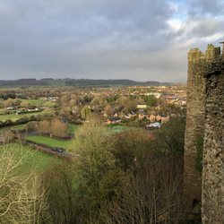 Ludlow Castle - Ludlow Castle in Ludlow, England.