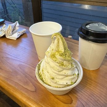 Spice Waala - Saffron pistachio soft serve - Indian Near Me - Seattle, Washington