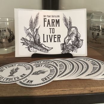 Dry Point Distillers - Goods for sale ("farm to liver") - Distilleries Near Me - Las Cruces, New Mexico