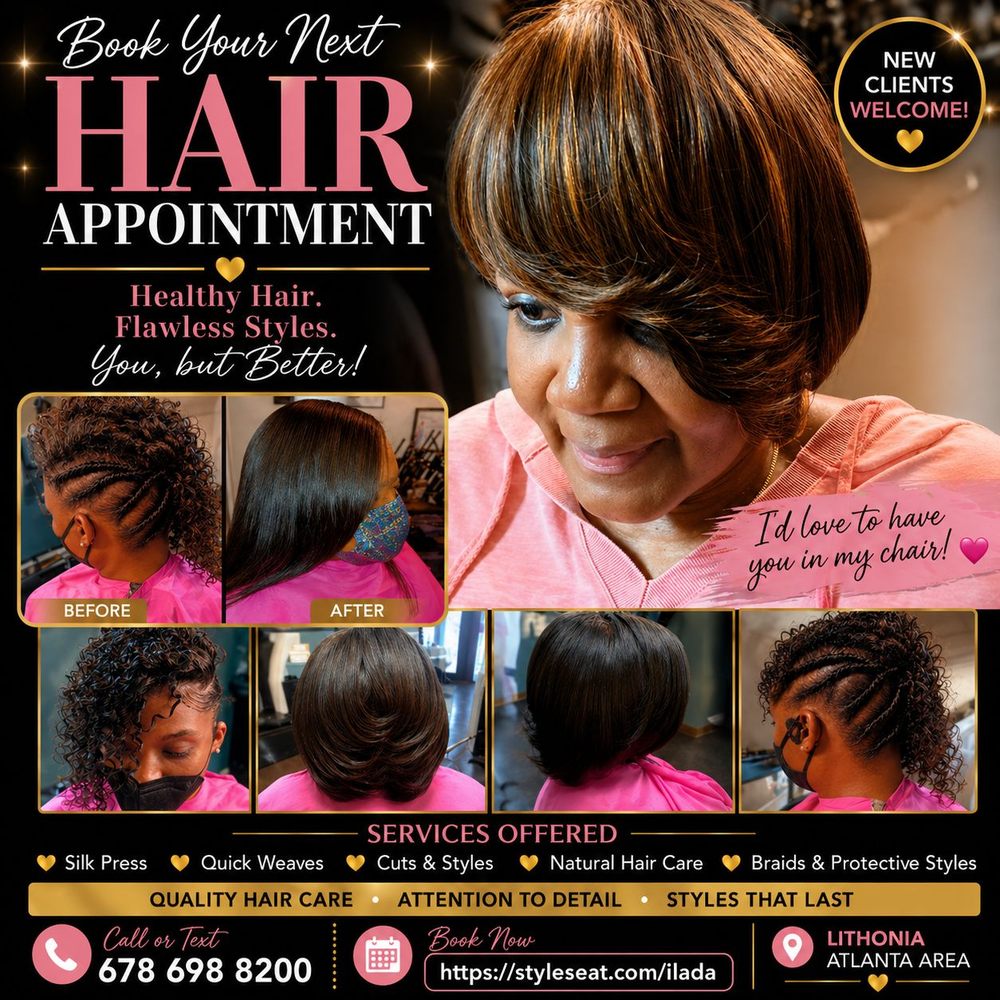 Ilada Hair Care Logo