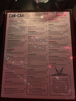Menu photo 6 Can Can Culinary Cabaret Seattle, WA Menu photo 6 Can Can Culinary Cabaret Seattle, WA