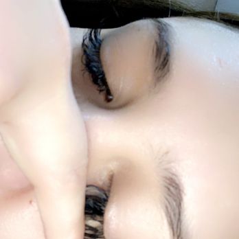 Lash Daddy - Holes left between lashes (this is a two day old set at this point) - Eyelash Service Near Me - Las Vegas, Nevada Lash Daddy - Holes left between lashes (this is a two day old set at this point) - Eyelash Service Near Me - Las Vegas, Nevada