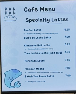 Menu photo 1 Pan Pan Pantego, TX