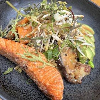 Wild Sage - Miso Salmon bowl - Modern Australian Near Me - Barangaroo, NSW