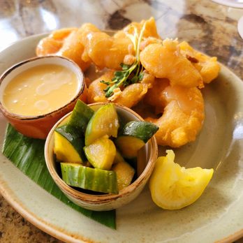 Kō - Lavender Shrimp, it's just like honey walnut shrimp without walnuts - Seafood Near Me - Maui, Hawaii Kō - Lavender Shrimp, it's just like honey walnut shrimp without walnuts - Seafood Near Me - Maui, Hawaii