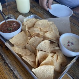 Salsa and queso Salsa and queso