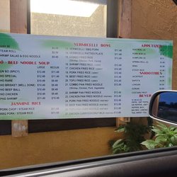 Pho Le - Menu