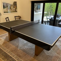 Yes, this is a pool table and ping pong table, multi function
