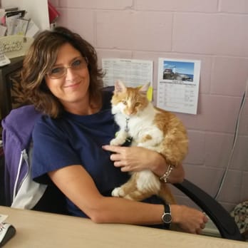 Gabbi's Pet Boutique - Angie, the owner and Calvin, our store kitty! - Pet Training Near Me - Henderson, Kentucky