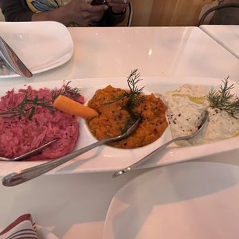 Lokal 83 Mediterranean Kitchen - The mixed cold mezze Lokals Favorite Dips Platter - Mediterranean Near Me - New York, New York Lokal 83 Mediterranean Kitchen - The mixed cold mezze Lokals Favorite Dips Platter - Mediterranean Near Me - New York, New York