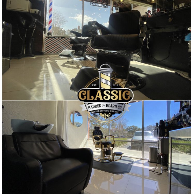 Marc The Barber-Classic Barber & Beard Co Logo
