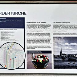 St. Gertrudkirche - Gedenktafel (07/2020)