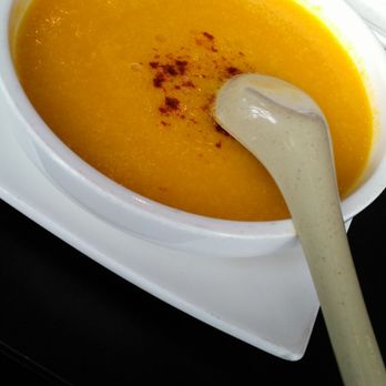 Hamachi Sushi Bar - Butternut squash soup - great flavor! - Kosher Near Me - Chicago, Illinois