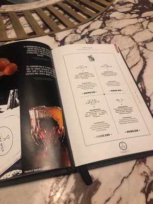 Menu photo 7 Fifty Mils México, D.F., DIF