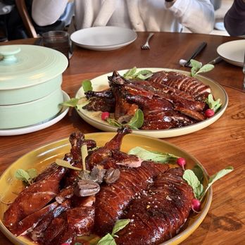 Mister Jiu's - Tea-Smoked Liberty Farm Duck - Chinese Near Me - San Francisco, California Mister Jiu's - Tea-Smoked Liberty Farm Duck - Chinese Near Me - San Francisco, California