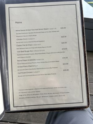 Menu photo 2 Oasis Bar Portmarnock, D Menu photo 2 Oasis Bar Portmarnock, D