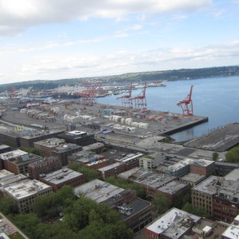 Smith Tower - View from the observatory. - Observatories Near Me - Seattle, Washington
