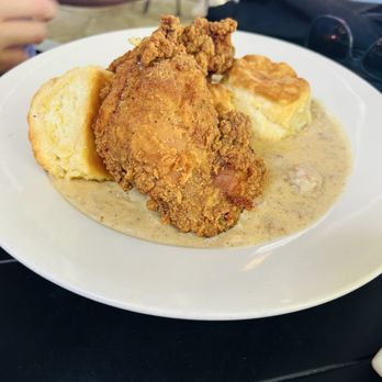 The District SPR - Chicken + biscuits and gravy - Wine Bars Near Me - Jacksonville, Florida The District SPR - Chicken + biscuits and gravy - Wine Bars Near Me - Jacksonville, Florida