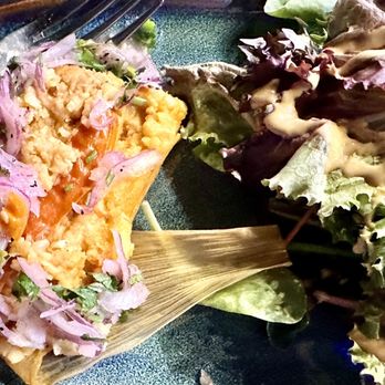 Coya Peruvian Secret - HOMEMADE TAMALES - Peruvian Near Me - Del Mar, California