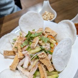 Lotus salad, delicious. Instagram: TianTianEats Lotus salad, delicious. Instagram: TianTianEats