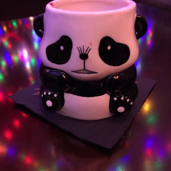 Here Kitty Kitty Vice Den - Hot White choc liquor I'm the cutest panda mug - Speakeasies Near Me - Las Vegas, Nevada