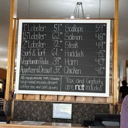 New Glasgow Lobster Suppers - This includes seconds of chowder, mussels, salad, dessert and rolls