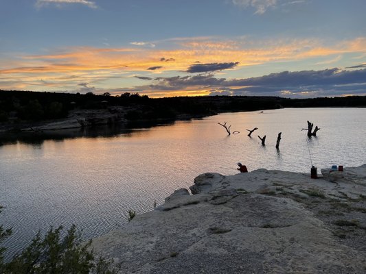 Clayton Lake State Park and Dinosaur Trackways by null