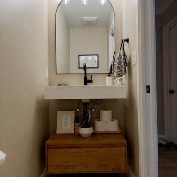 Soffer Development Group - Powder room after pic - General Contractors Near Me