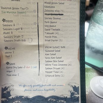 Zest Sushi - Menu - Sushi Bars Near Me - New York, New York Zest Sushi - Menu - Sushi Bars Near Me - New York, New York