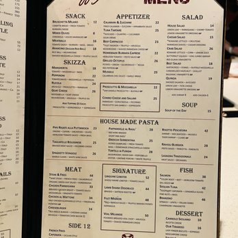Caffé Milano - Menu - Italian Near Me - Naples, Florida