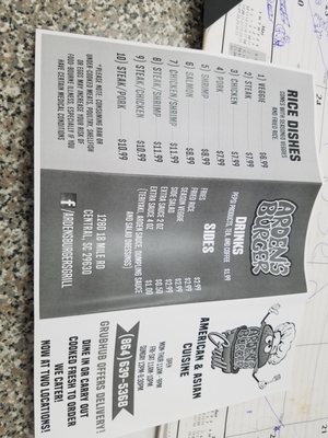 Menu photo 3 Arden's Burger & Grill - Central Central, SC