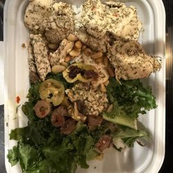 Snap Kitchen - Memorial Villages - Mediterranean Chicken Bowl with Whipped Feta is amazing. 10/10 warm up the sauce a little.
