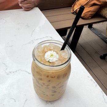 Wildflour - Iced aged maple latte - Delis Near Me - San Diego, California