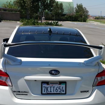 Rolotech Car Wraps - 2015 WRX mid section spoiler wrap - Vehicle Wraps Near Me - Anaheim, California Rolotech Car Wraps - 2015 WRX mid section spoiler wrap - Vehicle Wraps Near Me - Anaheim, California