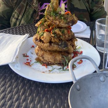 Nue - Happy hour wings ! So delicious. - Tapas/Small Plates Near Me - Seattle, Washington Nue - Happy hour wings ! So delicious. - Tapas/Small Plates Near Me - Seattle, Washington