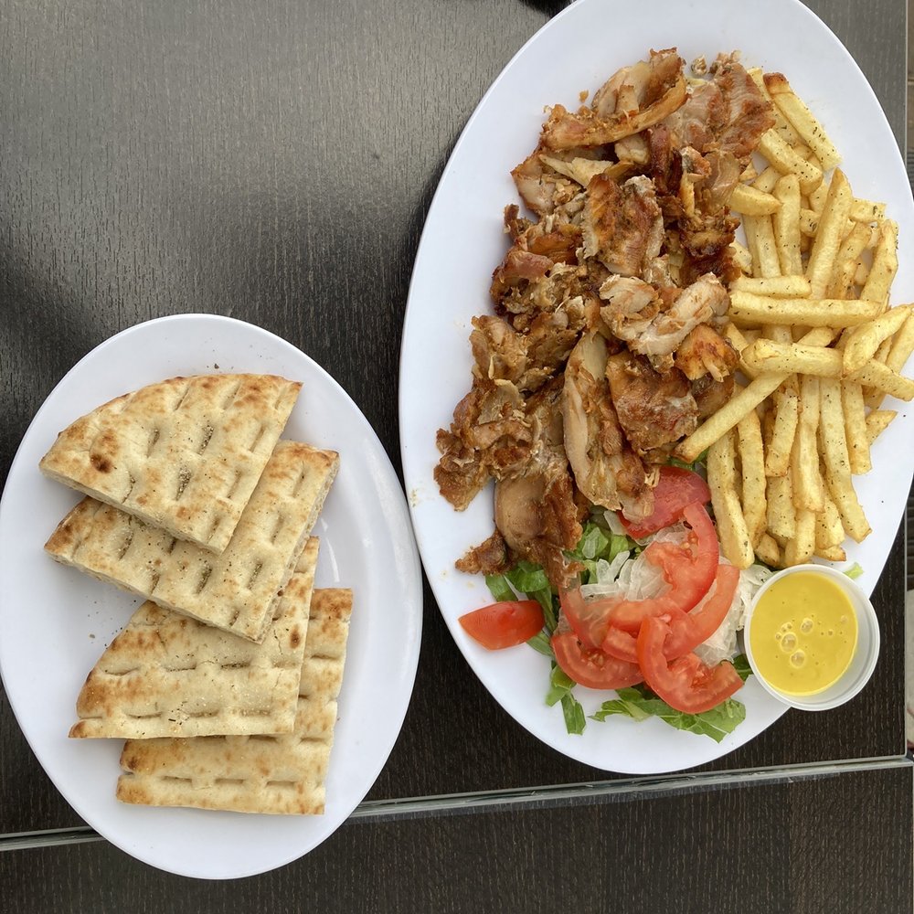 El Greco Grill - Chicken gyro plate - Greek Near Me - Campbell, California El Greco Grill - Chicken gyro plate - Greek Near Me - Campbell, California