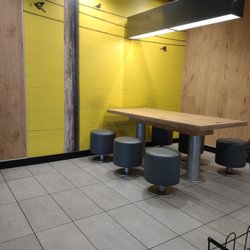 McDonald's - Not an outlet in sight. Why. Pathetic, selfish, and stupid levels of customer care, in this electronic age!