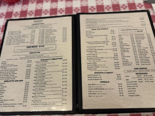 Menu photo 2 The Train Depot Fresno, CA