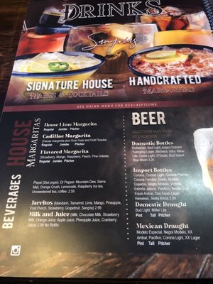 Menu photo 1 Tres Potrillos Galloway Galloway, OH