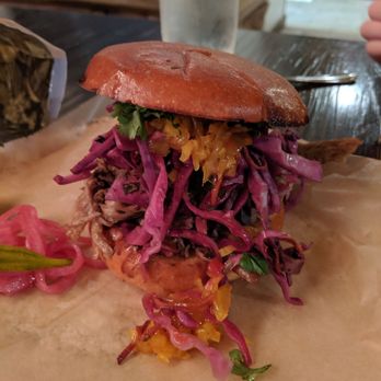 Elliotts Provision - Pulled pork with chow chow - Specialty Food Near Me - Pinehurst, North Carolina