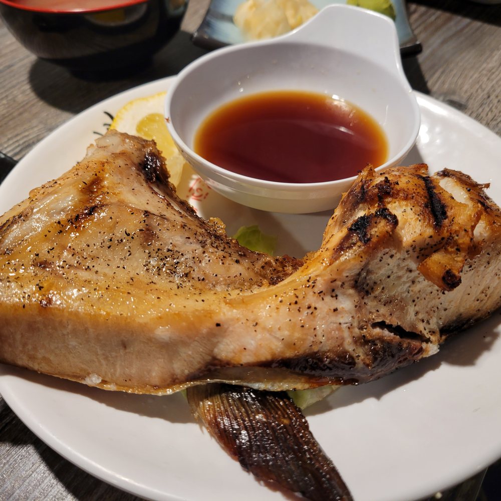 Doko Sushi - Fish collar, Yellowtail!! Look at all that meat - Sushi Bars Near Me - Los Angeles, California Doko Sushi - Fish collar, Yellowtail!! Look at all that meat - Sushi Bars Near Me - Los Angeles, California