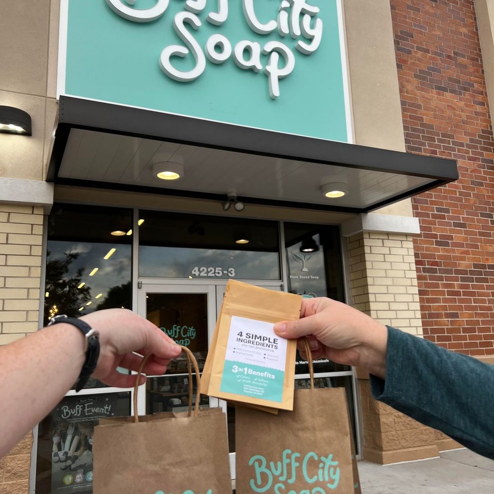 Buff City Soap - Love my new Peppermint Soap and Peach Mimosa Laundry Detergent!!! - Cosmetics & Beauty Supply Near Me - Evans, Georgia Buff City Soap - Love my new Peppermint Soap and Peach Mimosa Laundry Detergent!!! - Cosmetics & Beauty Supply Near Me - Evans, Georgia