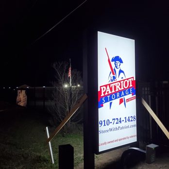 Patriot Storage - Our new sign! - Self Storage Near Me - Raeford, North Carolina